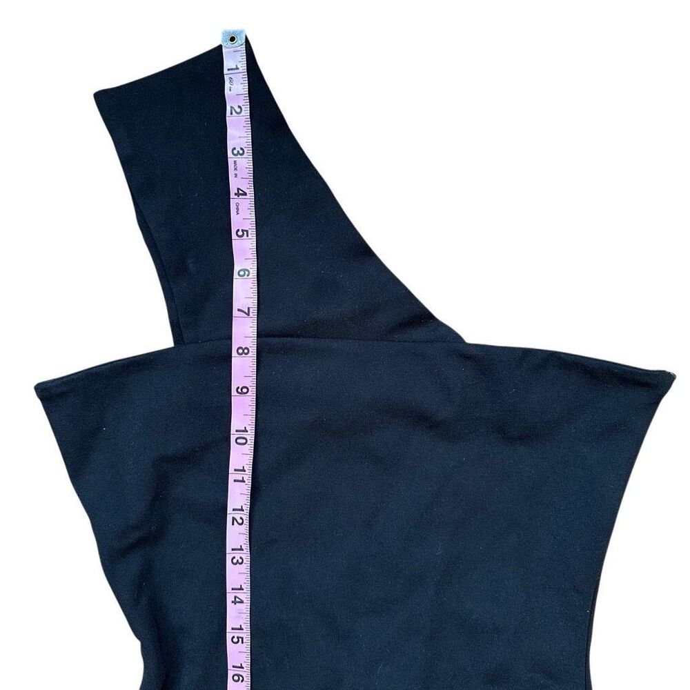 Superdown One Shoulder Black Bodysuit Size: Small - Picture 5 of 6